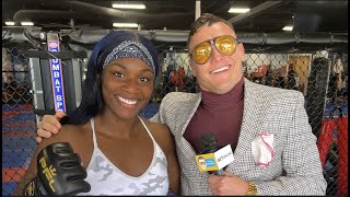 Claressa Shields First Reaction Training with Henry Cejudo Wants Anderson Silva KO Jake Paul [upl. by Eillam]