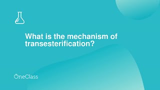 What is the mechanism of transesterification [upl. by Simah]