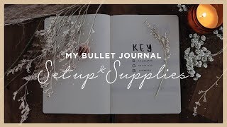 My Bullet Journal Set Up amp Supplies [upl. by Hadias]