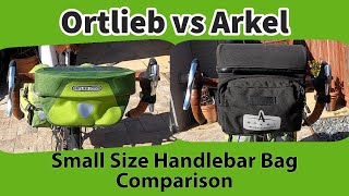 Ortlieb vs Arkel  Small Handlebar Bag Comparison [upl. by Isawk669]