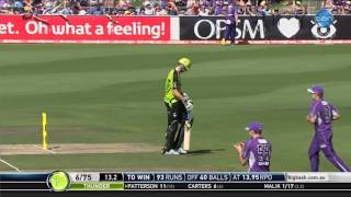 Hobart Hurricanes vs Sydney Thunder match highlights [upl. by Navada]