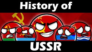 CountryBalls  History of USSR [upl. by Yelats]