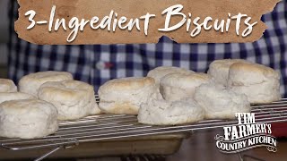 3INGREDIENT BISCUITS [upl. by Ronna844]