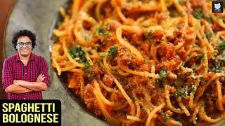 Spaghetti Bolognese  Pasta Bolognese  Italian Special  Spaghetti Recipe By Chef Varun Inamdar [upl. by Howard]