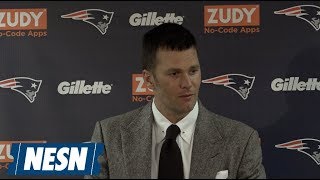 Tom Brady Patriots vs Bears Week 7 Postgame Press Conference [upl. by Ladnar]