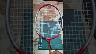 Badminton Racquet  YONEX GR 303 F Silver Strung Red Strung YONEX RacquetJapanBeginner Racquet [upl. by Bainbrudge242]