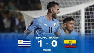 Eliminatorias Sudamericanas  Uruguay 10 Ecuador  Fecha 10 [upl. by Fleisig712]