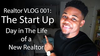 DAY IN THE LIFE of a NEW Real Estate Agent  Realtor Vlog 001 [upl. by Alyahsal]