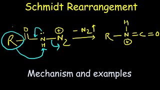 Schmidt Rearrangement  Mechanism with examples [upl. by Aziul466]