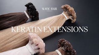 Keratin extensions by Slavic Hair [upl. by Hayimas]