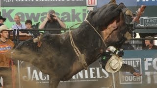 WRECK JB Mauney takes a hit from Shepherd Hills Tested PBR [upl. by Nnav]