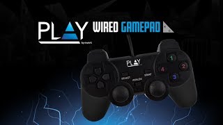 PL3330 Wired USB Gamepad [upl. by Elleinnod195]