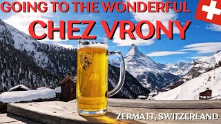 Chez Vrony Zermatts incredible mountain restaurant [upl. by Hinman]