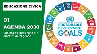 Agenda 2030 che cosè e quali sono i 17 obiettivi [upl. by Adnavoj]