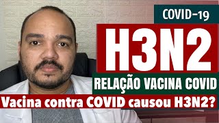 SURTO DE GRIPE H3N2 e a VACINAÇÃO COVID19 relação indireta [upl. by Aleinad]