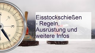 Eisstockschießen Regeln Ausrüstung und weitere Infos [upl. by Sessilu]