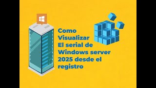 como ver el serial de Windows server 2025 desde el registro [upl. by Dumah]