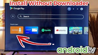 How to Install Apps on Android TV without Downloader [upl. by Moonier]