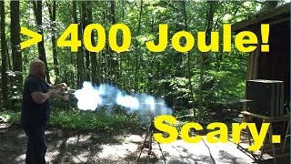 400 Joule World Record Homemade Arrow Shooter [upl. by Gratt]