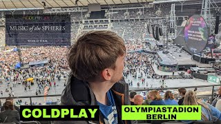 Coldplay in Berlin  Olympiastadion  Konzert VLOG  10072022 [upl. by Natye]