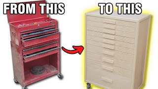 How to Make a Wooden Tool Chest  Free Plans [upl. by Eintrok]