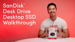 SanDisk® Desk Drive Desktop SSD Walkthrough and AutoBackup [upl. by Tray]