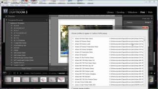 How to Add Printer Profiles to Lightroom for Windows [upl. by Ardeid]