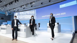 Alles neu erfinden  BASF Hauptversammlung 2020 behind the scenes [upl. by Neiman]