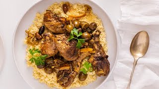 Quick amp Easy Moroccan Chicken Tagine Recipe [upl. by Naujet]