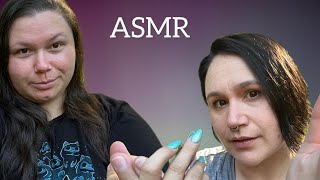 ASMR Finger Snapping and Hand Movements  Echoed and Layered [upl. by Adnovahs157]