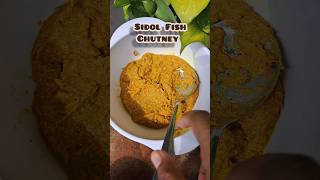 Sidol Chutney ❤️ ytshorts minivlog food foodie cooking foodreview [upl. by Ical]