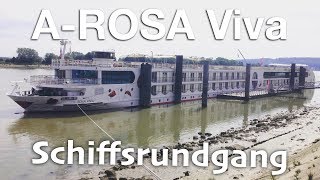 AROSA Viva  Schiffsrundgang auf der Seine [upl. by Arrais]