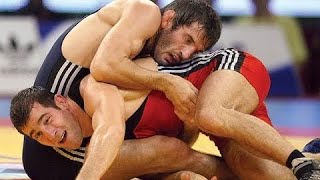 Unforgettable Match of Worlds Best Freestyle Wrestler Saitiev [upl. by Annoled91]