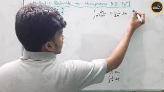 Reducible to Homogenous Differential Equation Format1Engineering Mathematics  বাংলা [upl. by Silera]