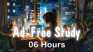 AdFree Study 💆‍♂️ Lofi Music for Uninterrupted Concentration 🎶 [upl. by Adigun787]