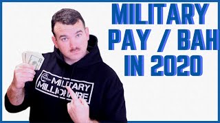 2020 Military Pay Raise MORE MONEY and the 2020 military BAH rates [upl. by Ennovihc]