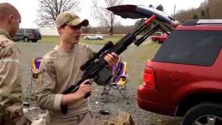 Test Firing WE M14 EBR on Full Auto 600  Tytos Reaction to Recoil [upl. by Notla]