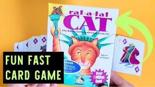 How To Play Rat A Tat Cat Family Strategy Card Game [upl. by Frederiksen669]