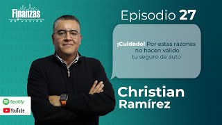 T3  Finanzas en acción ¡Cuidado Por estas razones no hacen válido tu seguro de auto [upl. by Sisak]