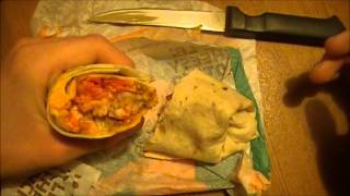 Taco Bell  Beefy Crunch Burrito 2011  Fast Food Review [upl. by Most836]