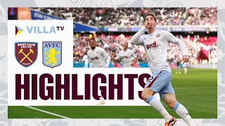 HIGHLIGHTS  West Ham 11 Aston Villa [upl. by Enimaj]