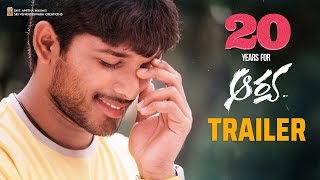 Arya Trailer  Celebrating 20 Years  Allu Arjun  Sukumar  Devi Sri Prasad  20YearsForArya [upl. by Etennaej]