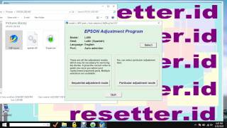 reset resetter epson L395 L495 with keygen wwwresetterid [upl. by Oiramad450]