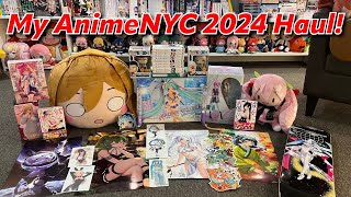 My AnimeNYC 2024 Haul [upl. by Arres]