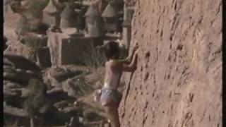 Catherine Destivelle  amazing solo climb in Mali [upl. by Nivlen]