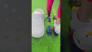 Super cool pineapple slippers 🍍🍍 Giant slippers 😲🦶🏻 satisfying love shortstrending [upl. by Jeddy]