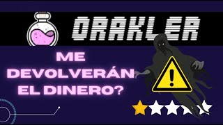 NO TE DEJES ENGAÑAR 😲 LA VERDAD DE ORAKLER 📢👁‍🗨 [upl. by Aicilra324]