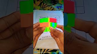 3x3 RUBIKS CUBE EASY TRICK VIRAL TRENDING SHORTS [upl. by Ahsenrat]