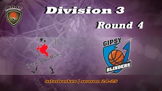 Atlasbasket  Div 3Round 4  BASKET WALKERS vs GIPSY BLINDERS [upl. by Tifanie]