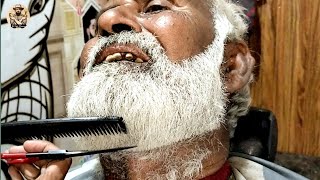 Best Beard🔥Style 2024  how to trim short beard fade in Ali Hair Dresser 💈💈 [upl. by Wiskind]